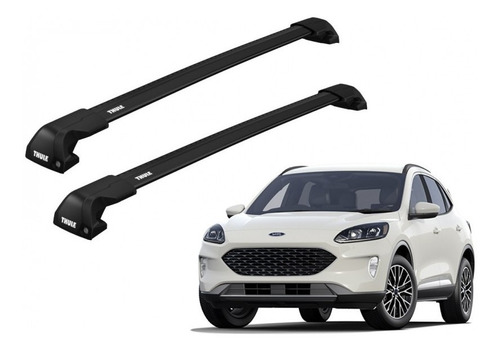 Barras Thule Ford Escape 20- Ra / Edge Flush Black