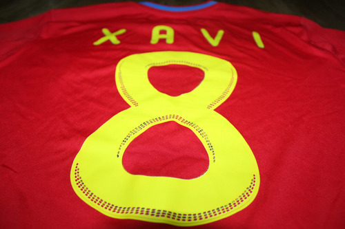 Camiseta España 2009/10 Seleccion Titular Adidas #8 (Usado)