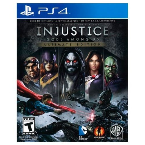 Injustice Gods Among Us Ultimate Edition Ps4 - Usado