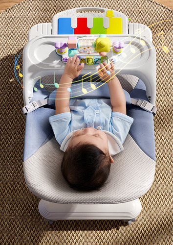 Bouncer Silla Vibradora Mecedora De Bebe Musical Con Juegos