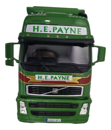 Camion Volvo Tracto Fh Cararama Escala 1:50 Verde Color Verde Oscuro