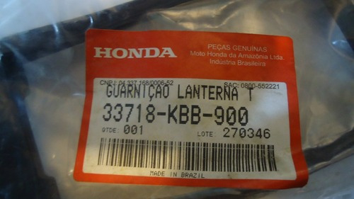 Guarnição Lanterna Traseira Sahara Nx 350 Original Honda