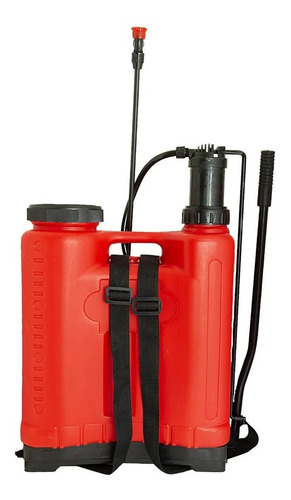 Pulverizador 20 Litros Maquina Passar Veneno Insetcid Nove54 Cor Vermelho