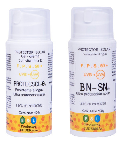 Pack 1 Protector Solar  Con Vitamina E Protecsol E, 1 Bn Sn 