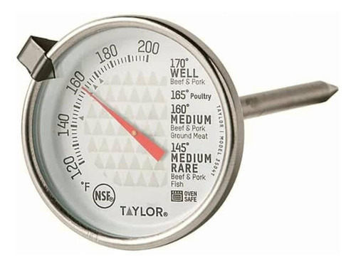 Taylor 3504 Trutemp Series Termómetro Analógico Bimetal