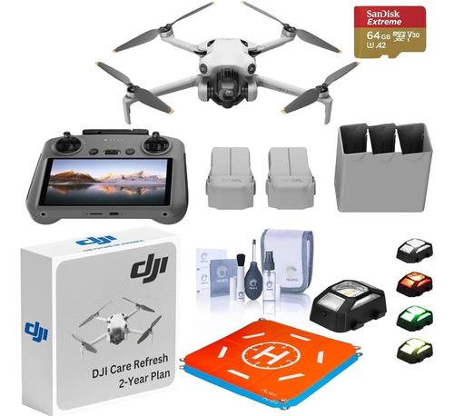 Nuevo Dji Mini 4 Pro Drone Fly More Combo, Paquete Con El Pl