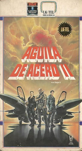 Aguila De Acero Ii Vhs Iron Eagle Ii Louis Gossett Jr. 1986