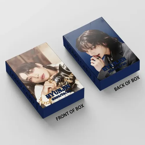 55 Photocards Stray Kids - Edição Hyunjin Stray Kids Dsaf Ty
