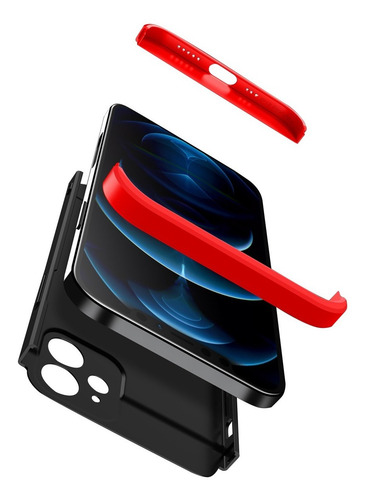 Imagen 4 de 6 de Carcasa Compatible iPhone 12 Gkk Resistente Antigolpe Utory