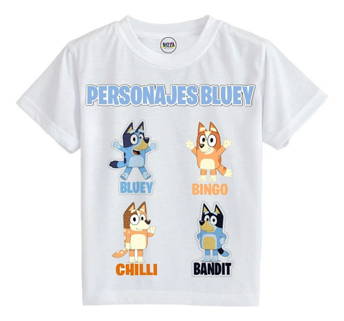 Remera Personalizada Blueys Papa  Personalizada Mod08