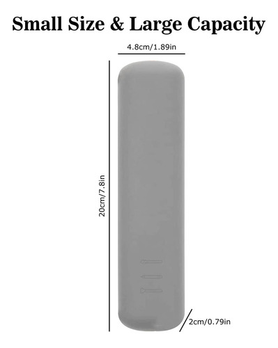 Bolsa De Silicona Para Brochas De Maquillaje (LG) Para Viaje