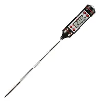 Comprar Termometro Para Cocina Temperatura Coccion Gastronomia Color Negro\u002F Plata
