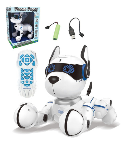 Power Puppy: Perro Robot Con Control Y Sensores Táctiles