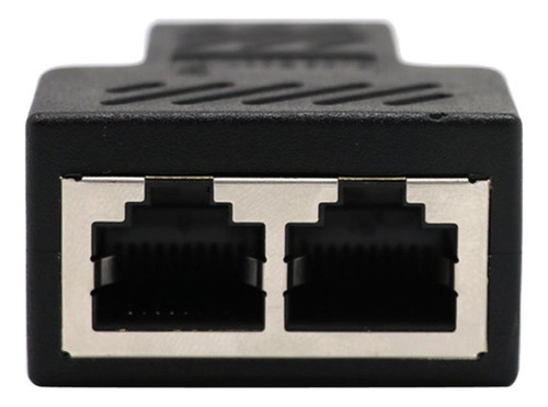 A 2 Uds Rj45 Divisor Adaptador Ethernet 8p8c Conector 1a