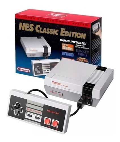 Nintendo Nes Classic Edition Original Con 30 Juegos 