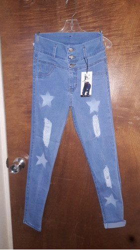 Pantalon De Estrellas Cintura Alta Levanta Cola Nuevo Por10$