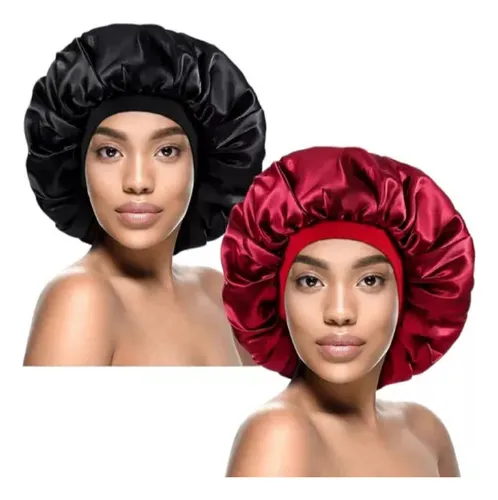 Gorro Satín Para Dormir Cuidado De Cabellos Rizos Antifriz