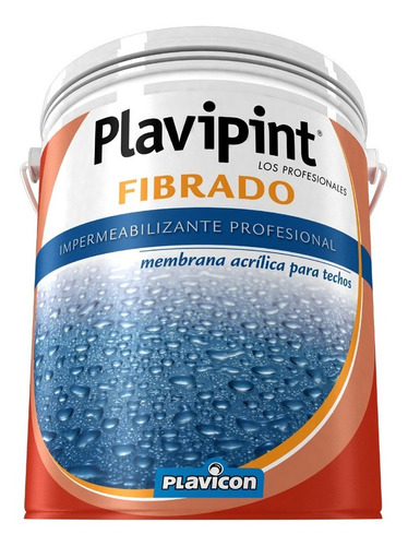 Plavicon Plavipint Fibrado Impermeable Techo Premium 1,25kg