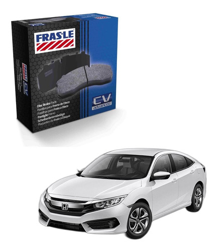 Pastilha Freio Dianteira Honda Civic Touring 1.5 2016 2017