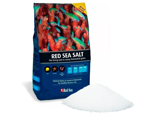 Sal Marinho Para Aquario Red Sea Salt 4k