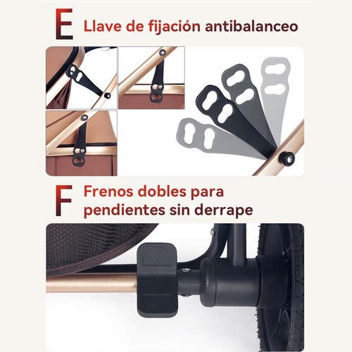 Carriola De Bebé Plegable Base Carriolao Con Rueda De Goma