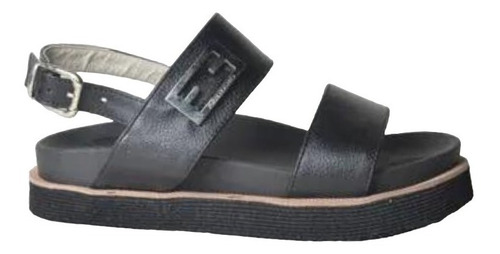 Imagen 2 de 5 de Zuecos Sandalias Ojotas De Mujer De Cuero Claim - Ferraro