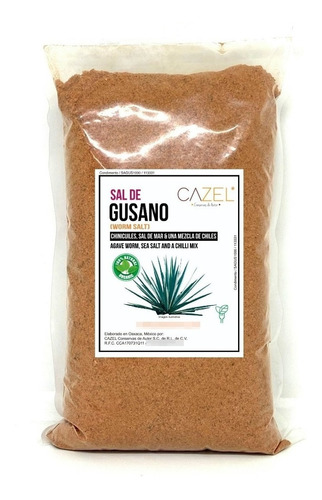 Sal De Gusano De Maguey Oaxaca Mayoreo 8kg Envio Gratis