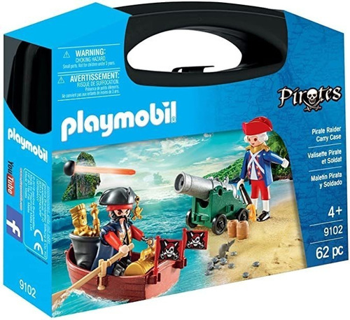 Playmobil Estuche De Transporte Pirate Raider