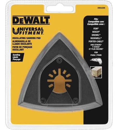 Dewalt Almohadilla De Lijado Para Herramienta Oscilante  Dwa