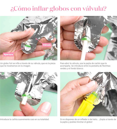Globos Cuadrados Metálicos 18 Pulgadas Varios Colores 10 Pz