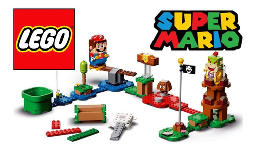 Lego Bundle Super Mario Pack Inicial & Luigi Pack Inicial