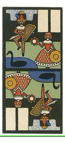 Tarot Wiener Secession, Mazo Cartas, Adivinación, Esoterismo