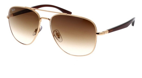 Lente Sol Rayban Rb3683 Arista Gold