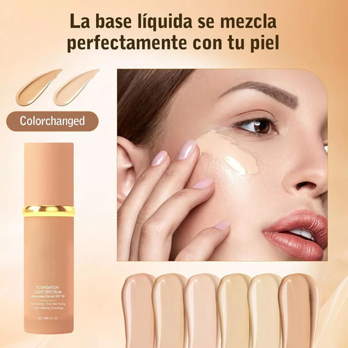 1pieza Base Con Alta Cobertura,forever Bloom Protector Solar