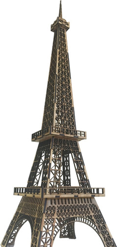 Imagen 1 de 4 de Maqueta Torre Eiffel De París 115cm De Alto Rompecabezas 3d