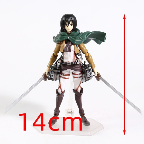 Figura Shingeki No Kyojin - Mikasa Ackerman (Usado)