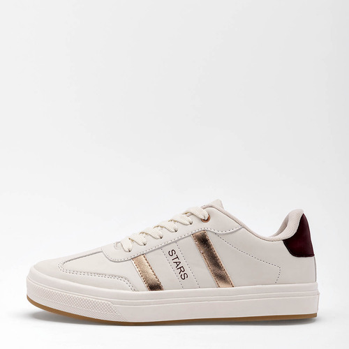 Tenis Casual Mujer Stars Of The World Latte 125-770