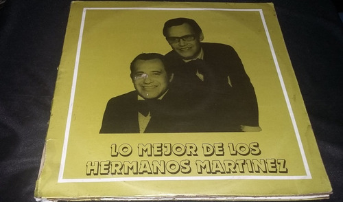 Lo Mejor De Los Hermanos Martinez X 3 Lp Colombiana