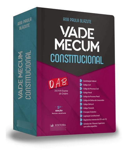 Vade Mecum Constitucional - 37º Exame De Ordem - 2023 -