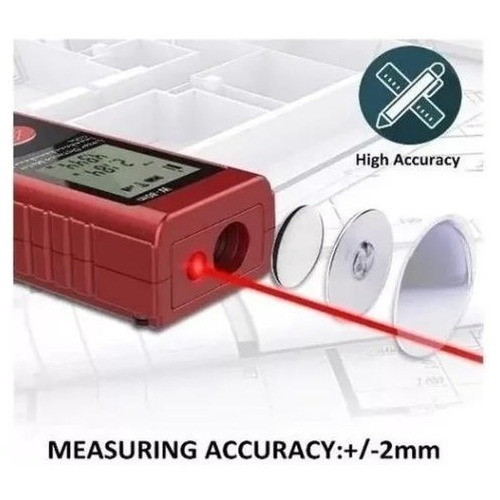 Distanciómetro Medidor De Distancia Laser Digital 80 Metros