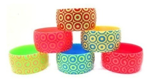 Pulseras Colores Vivos Y A La Moda Fashion Cartera