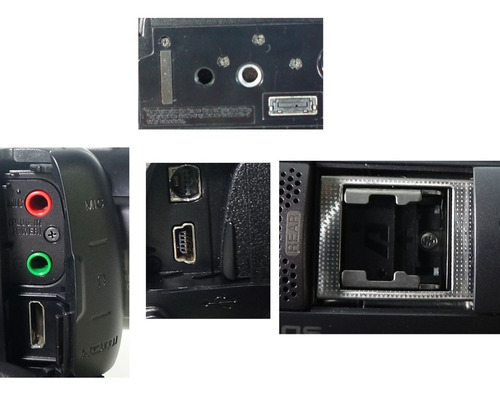 Filmadora Sony Hdr-sr11 Entrada Microfone Nightshot