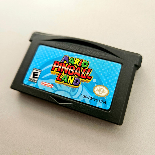 Mario Pinball Land Original Nintendo Game Boy Advance Gba