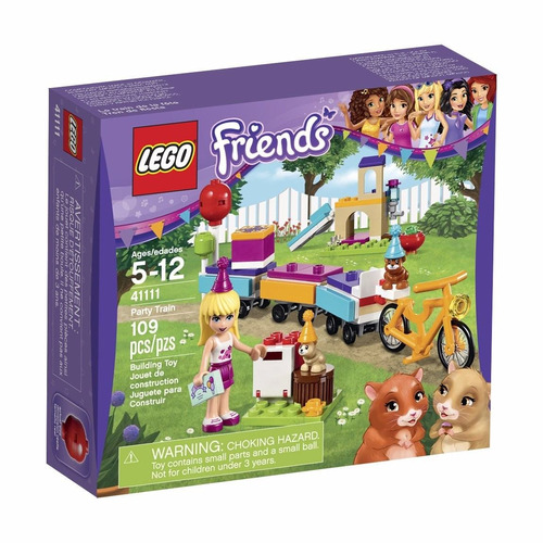 Lego Friends 41111 Set Tren De Fiesta Construccion Educando