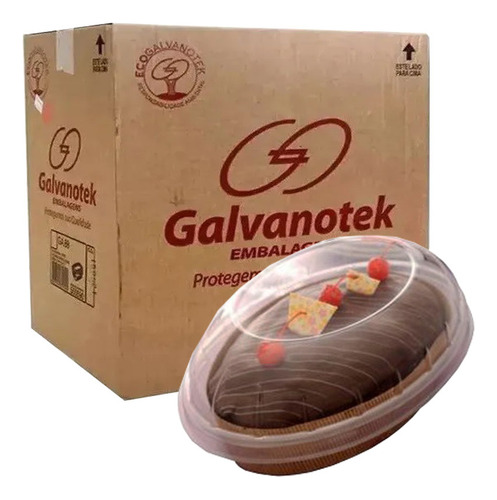 Embalagem Colomba 2.000ml Galvanotek G-34 C/100 Sabor Plástico