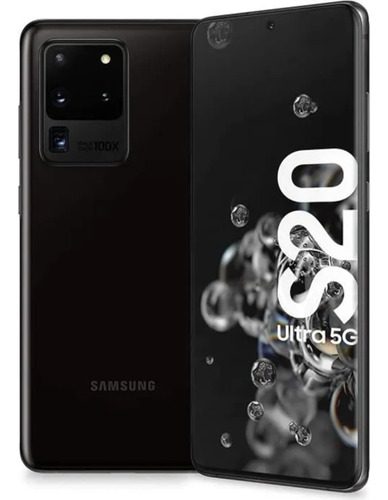 Samsung Galaxy S20 Ultra 5g 128 Gb Black 12 Gb Ram Liberado (Reacondicionado)
