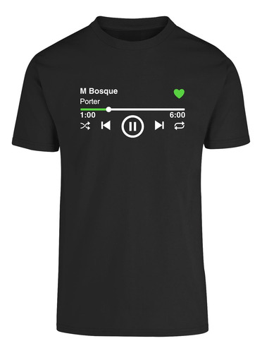 Playera Musical Porter | M Bosque
