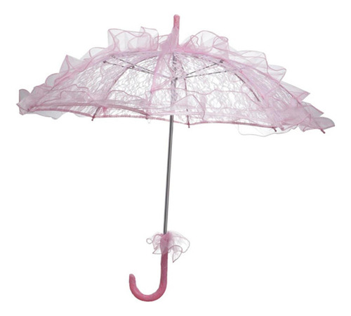 Sombrilla De Encaje Con Flores Para Bodas Y Bodas Para Mujer