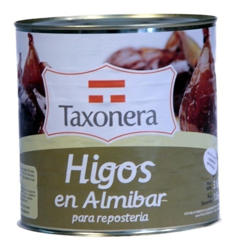 Higos En Almibar Taxonera Pascua Reposteria Panaderia 3.1kg 