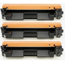 Comprar Kit 3x Cartucho De Toner Compatível Cf217a 17a Com Chip 1.6k